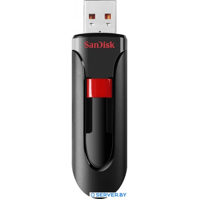 USB Flash SanDisk Cruzer Glide 16GB Black [SDCZ600-016G-G35]. Фото1