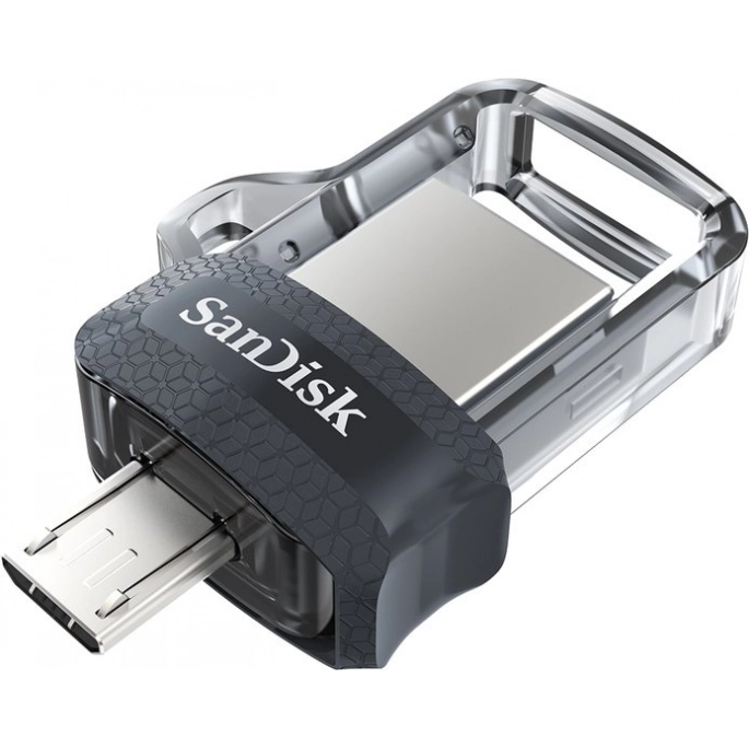 USB Flash SanDisk Ultra Dual M3.0 128GB [SDDD3-128G-G46]. Фото 3