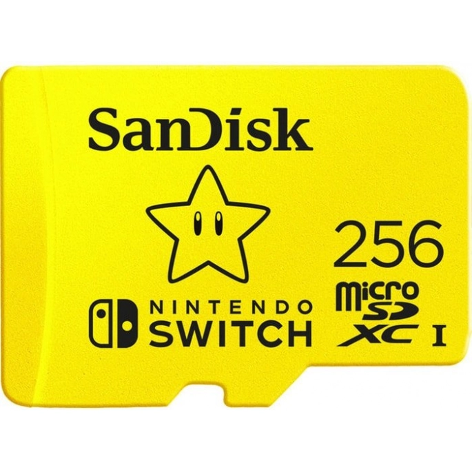 Карта памяти SanDisk For Nintendo Switch microSDXC SDSQXAO-256G-GN3ZN 256GB. Фото1