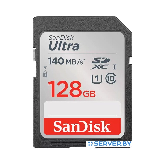 Карта памяти SanDisk Ultra SDXC SDSDUNB-128G-GN6IN 128GB. Фото1