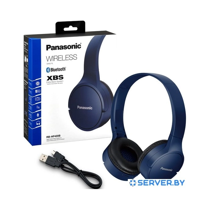 Наушники Panasonic RB-HF420BGE-A. Фото4
