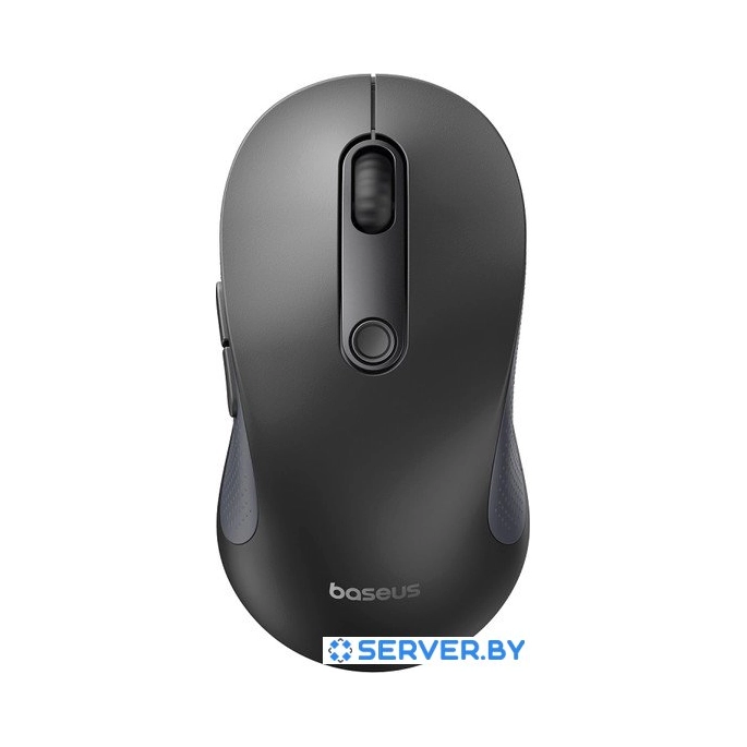 Мышь Baseus F02 Ergonomic Wireless Mouse (черный, без батарейки в комплекте). Фото1