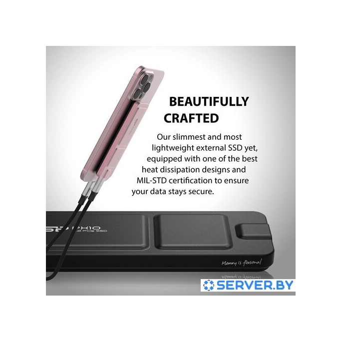 Внешний накопитель Silicon-Power PX10 2TB SP020TBPSDPX10CK. Фото 3