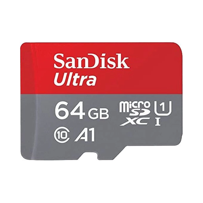 Карта памяти SanDisk Ultra SDSQUAB-064G-GN6MN microSDXC 64GB. Фото 1
