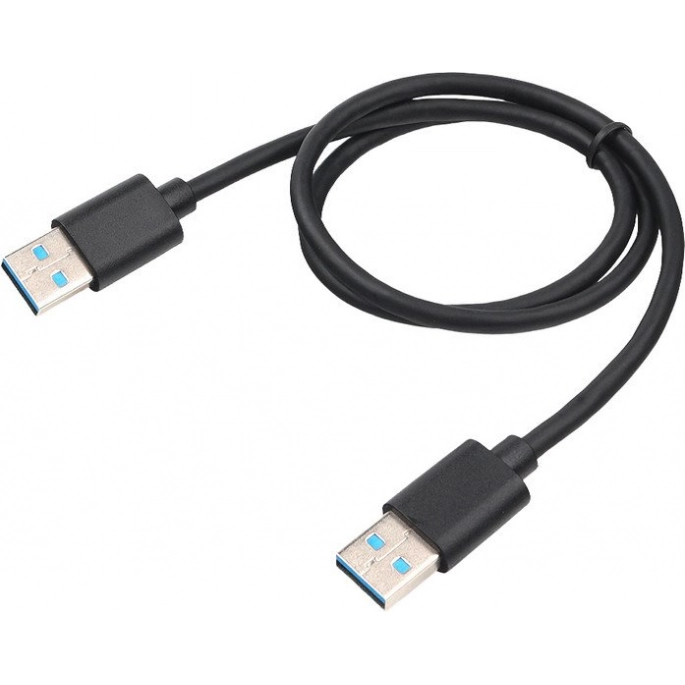 Кабель Cablexpert CC-USB3-AMAM-0.6M USB Type-A - USB Type-A (0.6 м, черный). Фото1