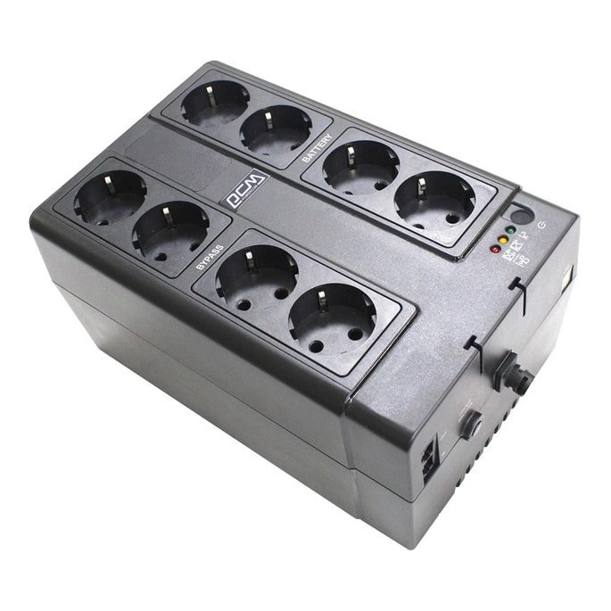 Источник бесперебойного питания Powercom SPD-850E Cube. Фото1