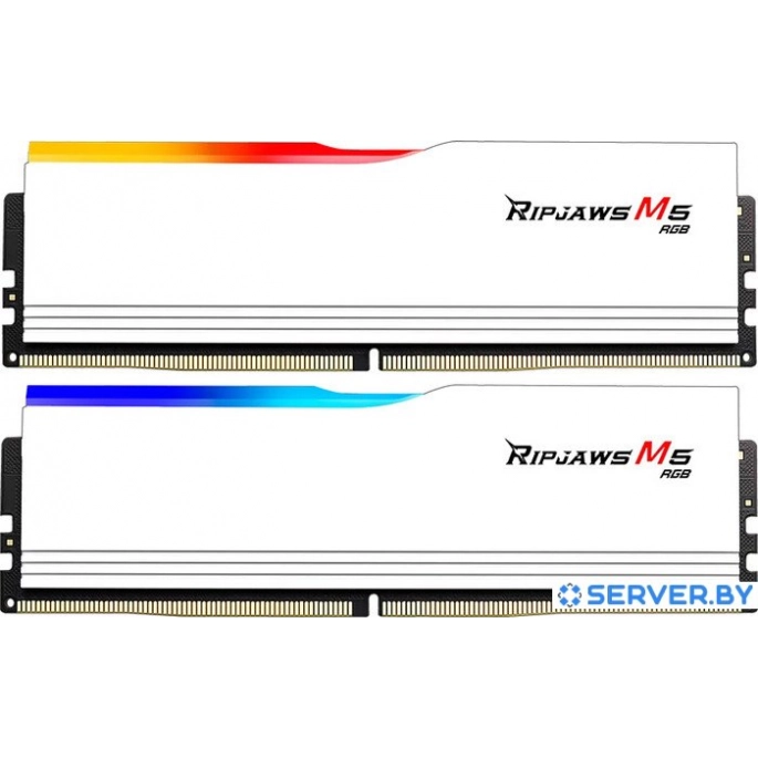 Оперативная память G.Skill Ripjaws M5 RGB 2x32ГБ DDR5 6000 МГц F5-6000J3040G32GX2-RM5RW. Фото 1