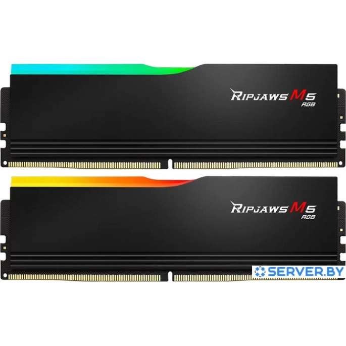 Оперативная память G.Skill Ripjaws M5 RGB 2x48ГБ DDR5 6400 МГц F5-6400J3239F48GX2-RM5RK. Фото1
