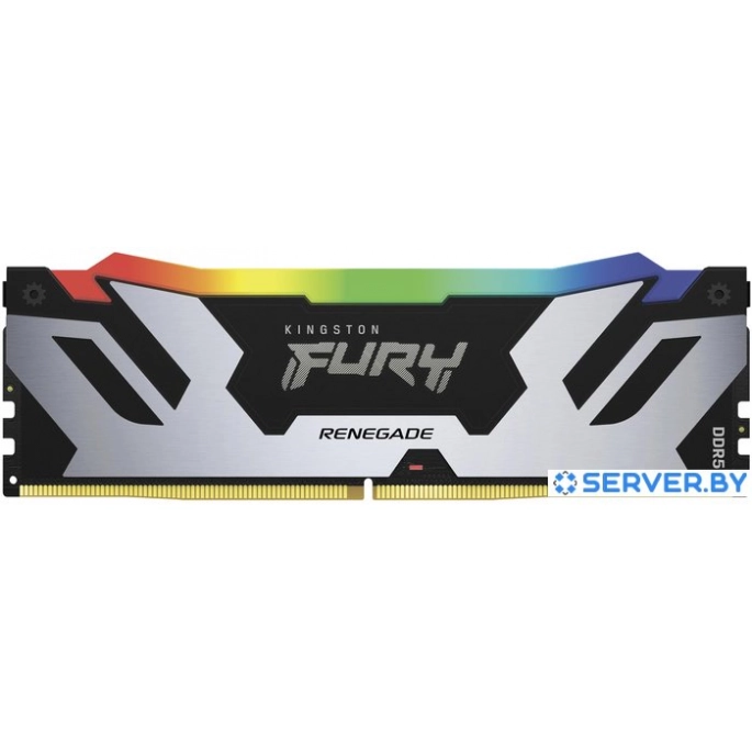 Оперативная память Kingston FURY Renegade RGB 2x48ГБ DDR5 6400МГц KF564C32RSAK2-96. Фото 2