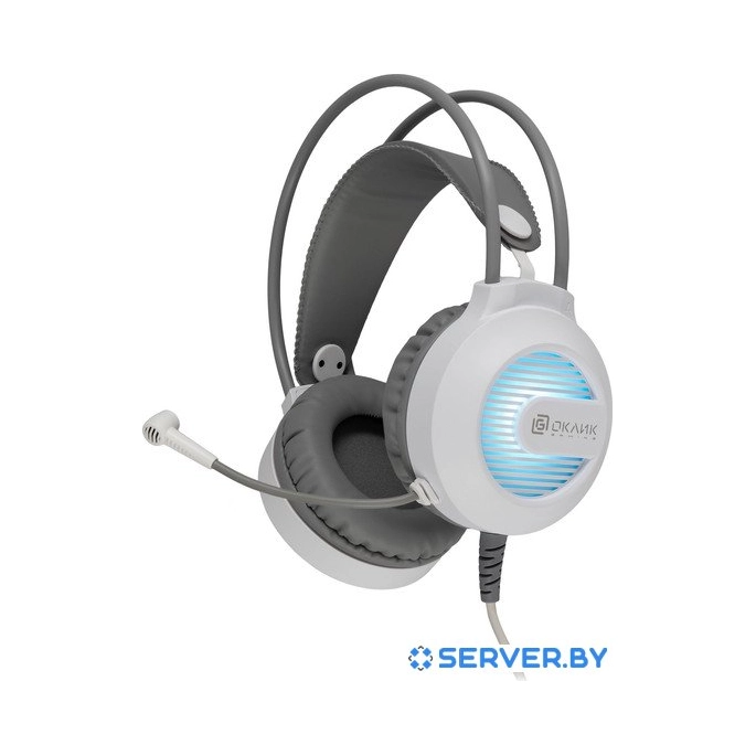 Наушники Oklick HS-L300G (белый). Фото 1