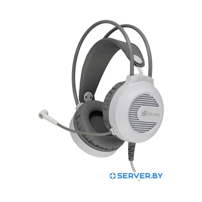 Наушники Oklick HS-L300G (белый). Фото 5