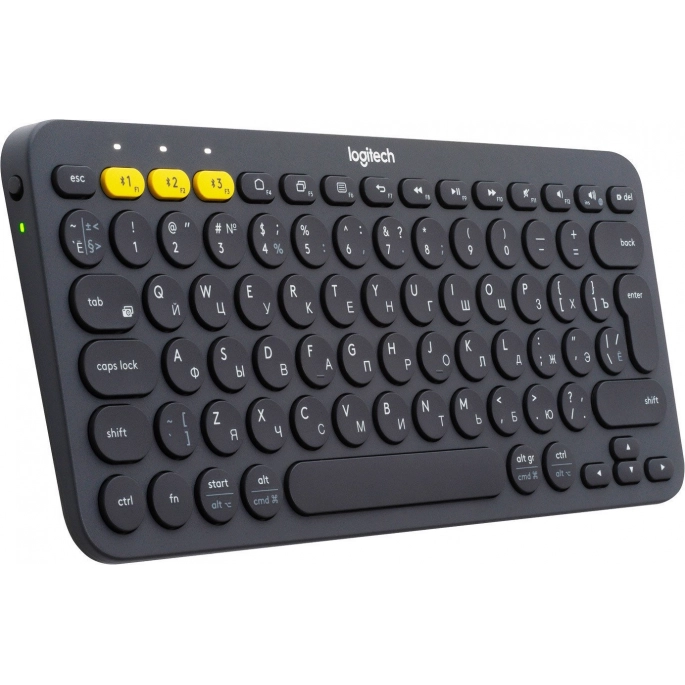 Клавиатура Logitech Multi-Device K380 Bluetooth 920-007584 (черный). Фото 1