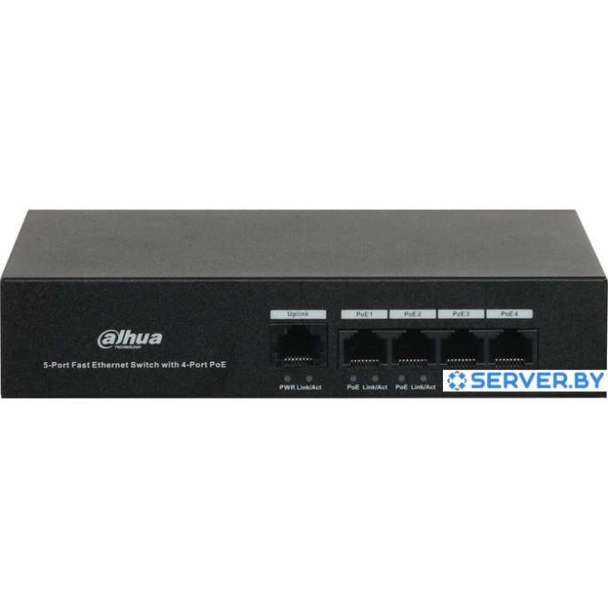Коммутатор Dahua DH-PFS3005-4ET-36. Фото 1