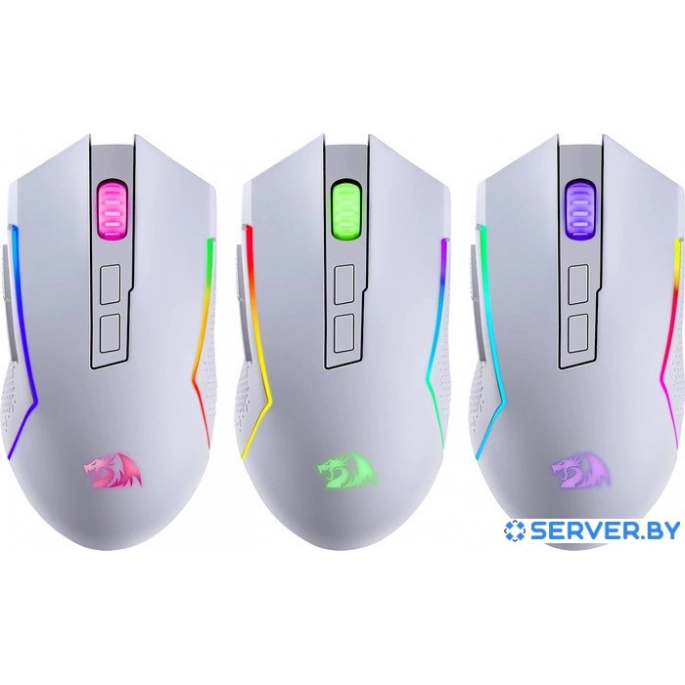 Игровая мышь Redragon Trident (белый). Фото4