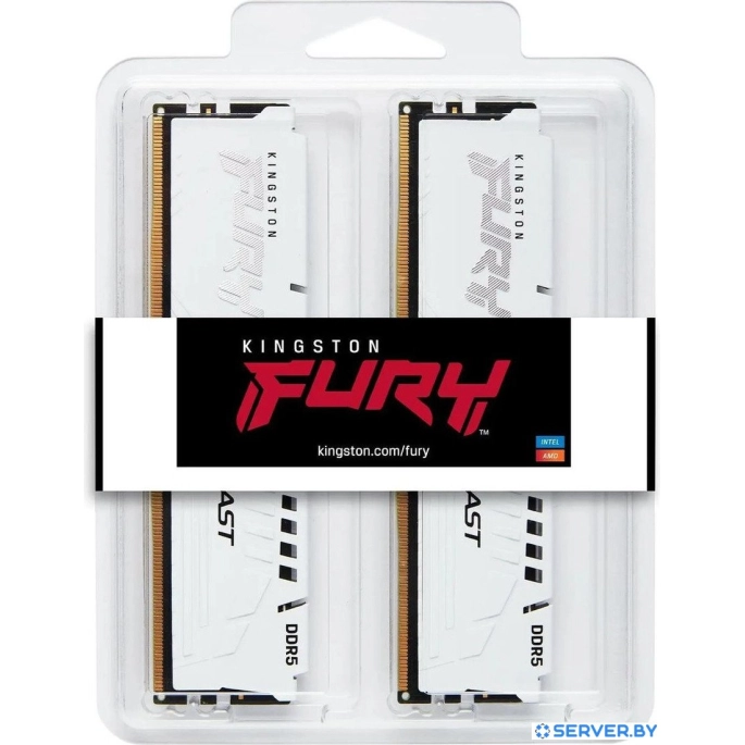 Оперативная память Kingston FURY Beast 2x32ГБ DDR5 6000 МГц KF560C36BWEK2-64. Фото 3