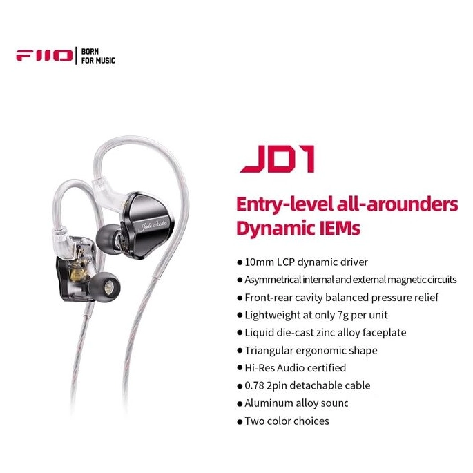 Наушники Jade Audio JD1 (черный). Фото3