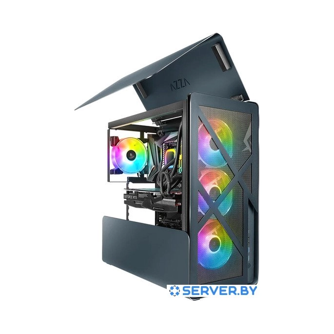 Корпус AZZA Cast (черный). Фото 1