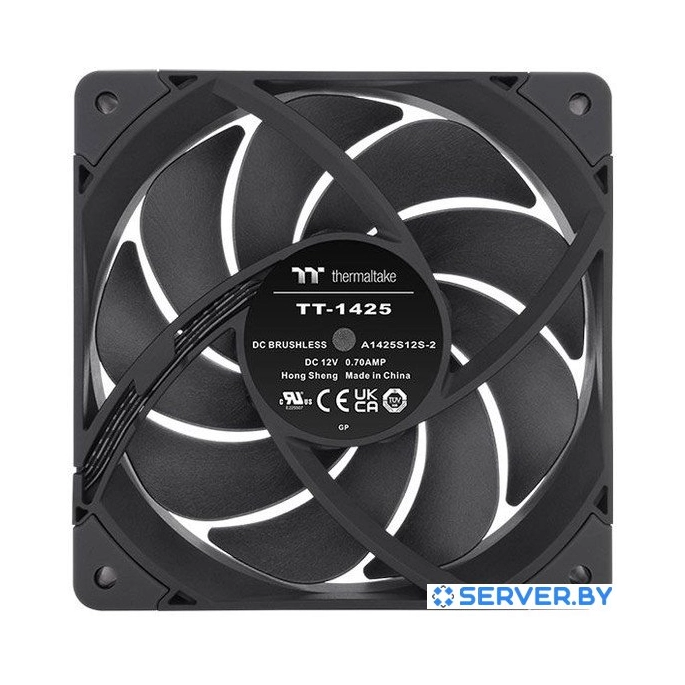 Набор вентиляторов Thermaltake ToughFan 14 Pro 2-Fan Pack CL-F160-PL14BL-A. Фото3