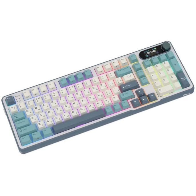 Клавиатура Royal Kludge RK-S98 RGB Light Cloud (RK Brown). Фото3