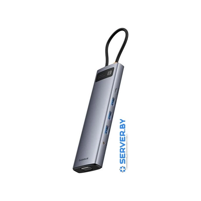 Док-станция Baseus Metal Gleam Series 11-Port Hub B00030709811-00. Фото2