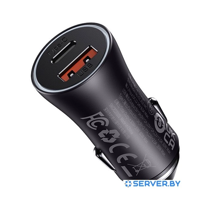 Автомобильное зарядное Baseus CGJM000113. Фото1