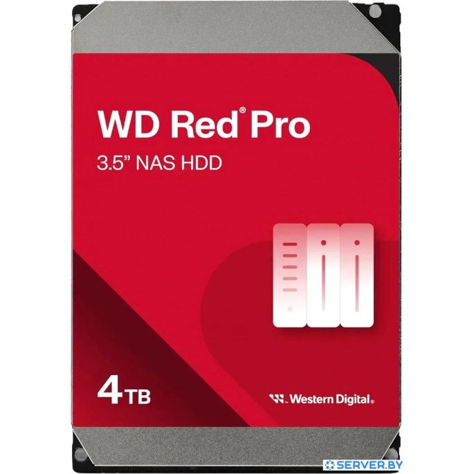Жесткий диск WD Red Pro 4TB WD4005FFBX. Фото 1