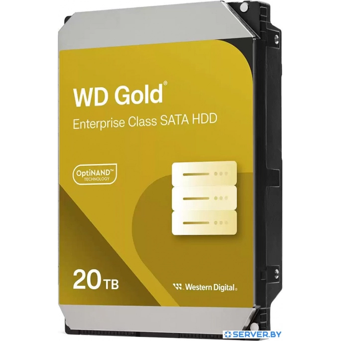 Жесткий диск WD Gold 20TB WD202KRYZ. Фото 1
