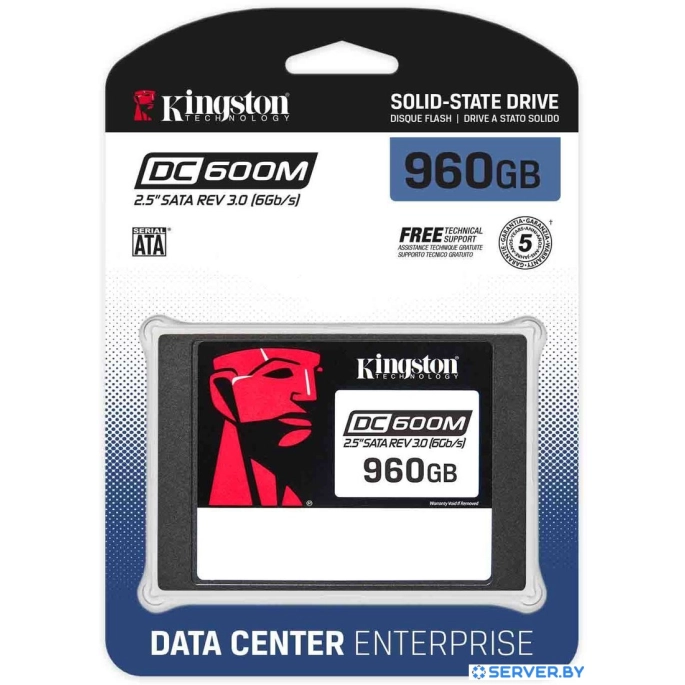 SSD Kingston DC600M 960GB SEDC600M/960G. Фото 3