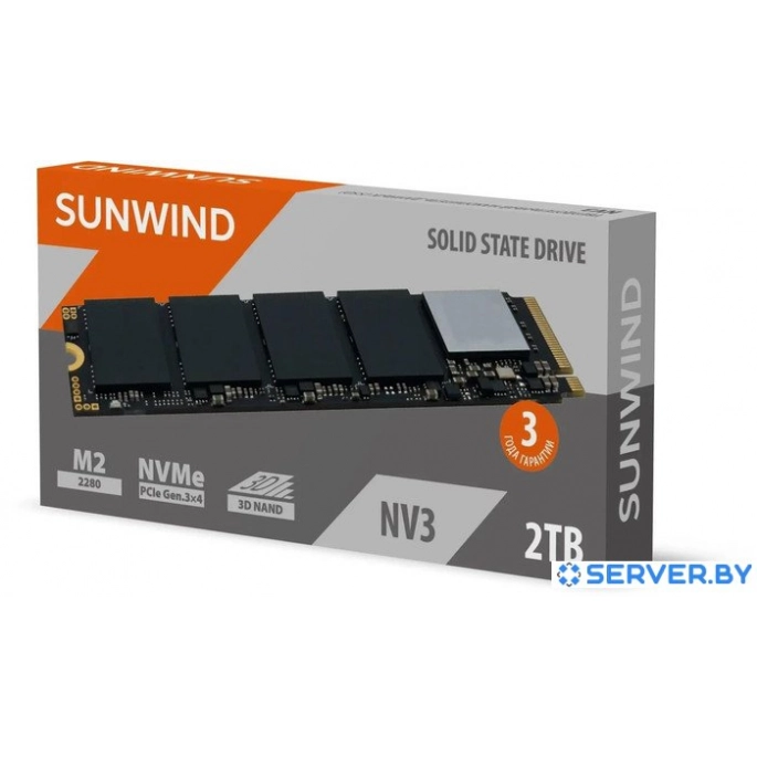 SSD SunWind NV3 SWSSD002TN3 2TB. Фото 3