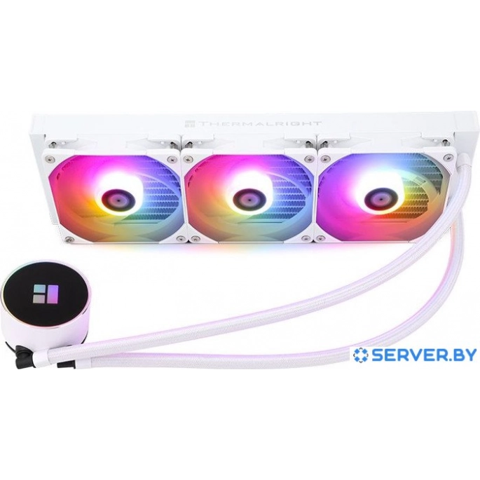 Кулер для процессора Thermalright Frozen Magic 360 ARGB (белый). Фото 3