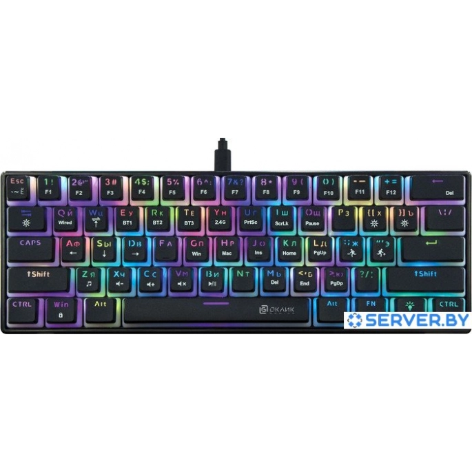 Клавиатура Oklick K763W (черный). Фото 1
