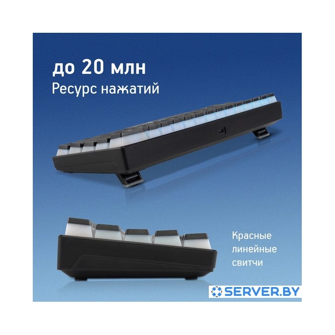 Клавиатура Oklick K763W (черный). Фото 5