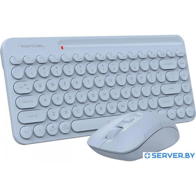 Офисный набор A4Tech Fstyler FG3200 Air (синий). Фото 3