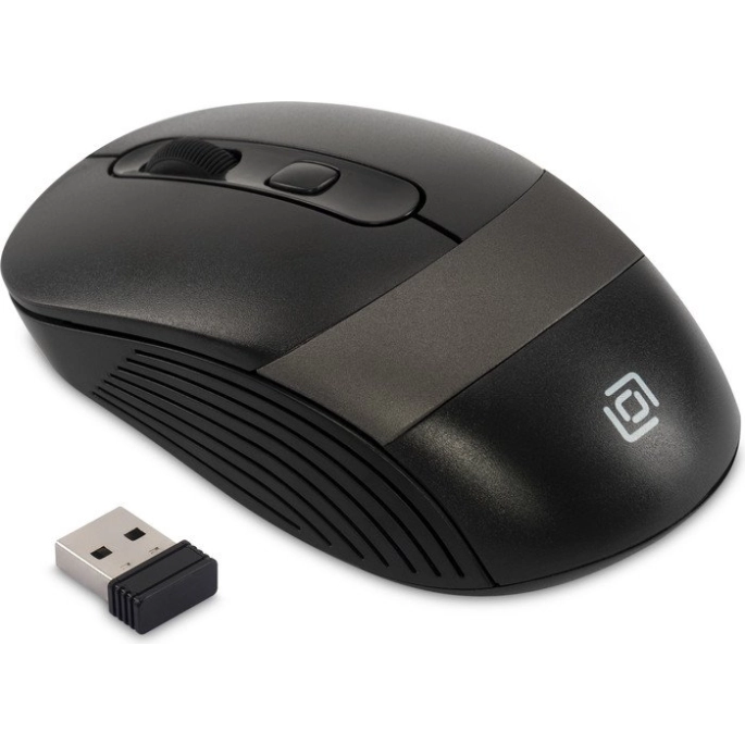 Мышь Oklick 310MW (черный/серый). Фото2