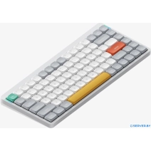 Клавиатура NuPhy Air75 V2 Ionic White (NuPhy Low Profile Cowberry)