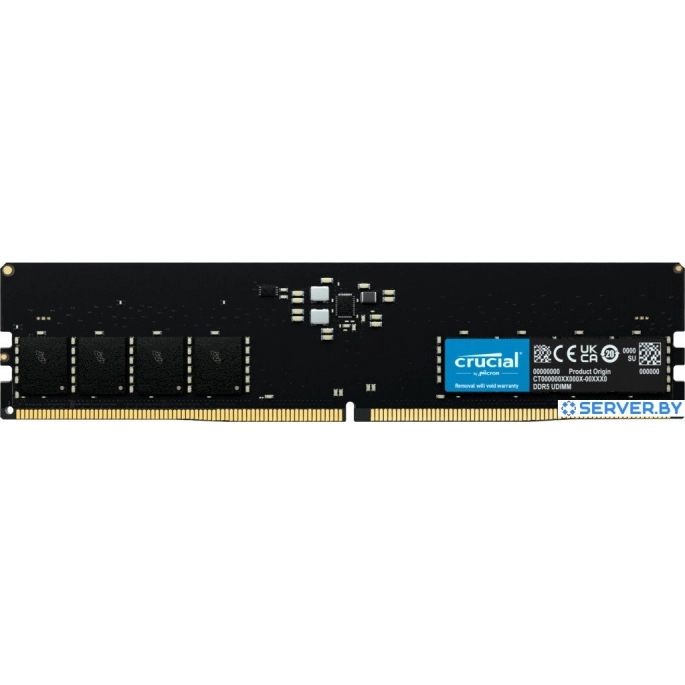 Оперативная память Crucial 16ГБ DDR5 4800 МГц CB16GU4800. Фото1
