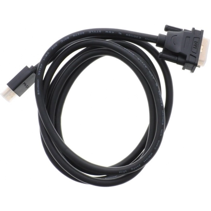 Кабель Ugreen HD106 10136 HDMI - DVI (3 м, черный). Фото 1