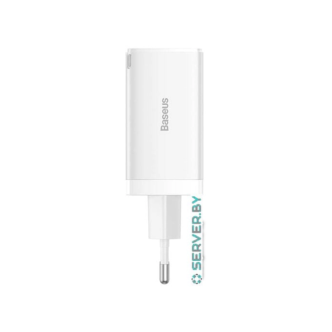 Сетевое зарядное Baseus GaN5 Pro Fast Charger 2C+U 65W (белый). Фото1