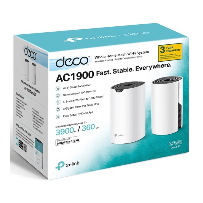 Wi-Fi система TP-Link Deco S7 (2 шт). Фото2