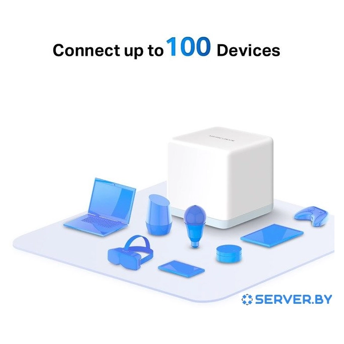 Wi-Fi система Mercusys Halo H30 (2 шт). Фото 5