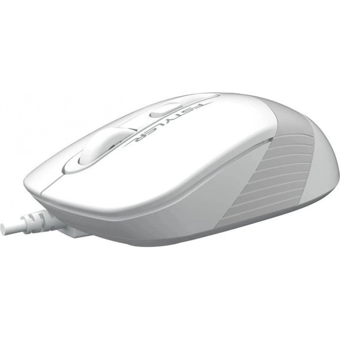 Мышь A4Tech Fstyler FM10S (серый/белый). Фото 3