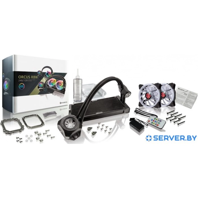 Кулер для процессора Raijintek Orcus 240 RBW. Фото 2