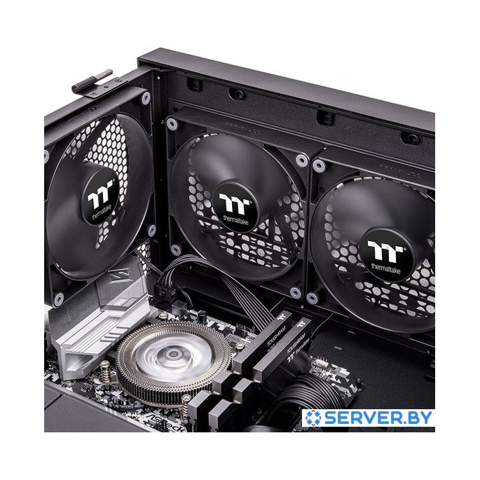 Вентилятор для корпуса Thermaltake CT120 2-Fan Pack CL-F147-PL12BL-A. Фото 5