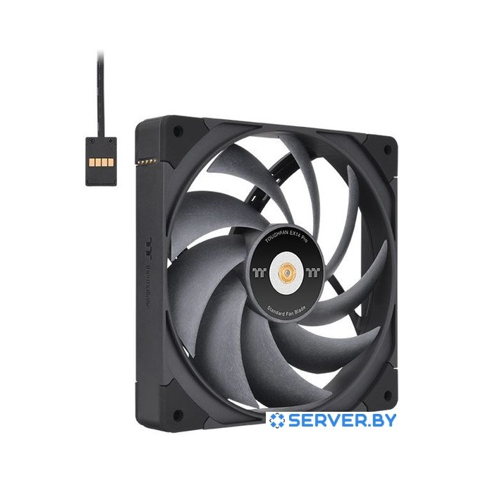 Набор вентиляторов Thermaltake Toughfan EX14 Pro 3-Fan Pack CL-F172-PL14BL-A. Фото 2