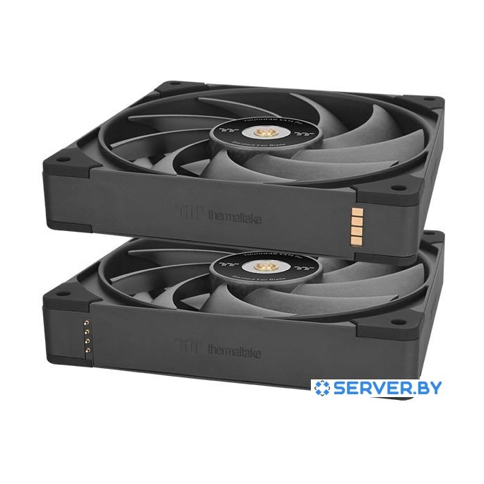 Набор вентиляторов Thermaltake Toughfan EX14 Pro 3-Fan Pack CL-F172-PL14BL-A. Фото 3
