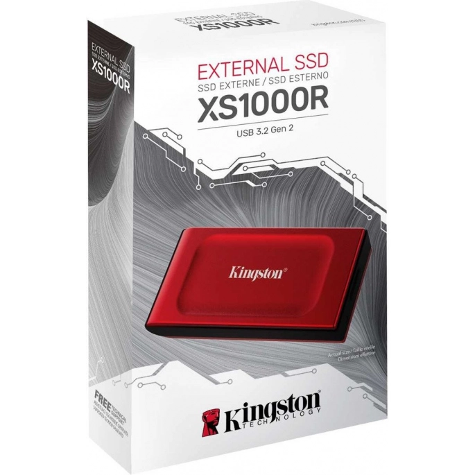 Внешний накопитель Kingston XS1000 1TB SXS1000R/1000G. Фото 2