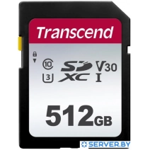 Карта памяти Transcend SDXC 300S 512GB