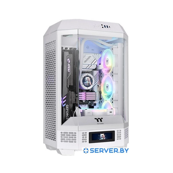 Корпус Thermaltake The Tower 300 Snow CA-1Y4-00S6WN-00. Фото1