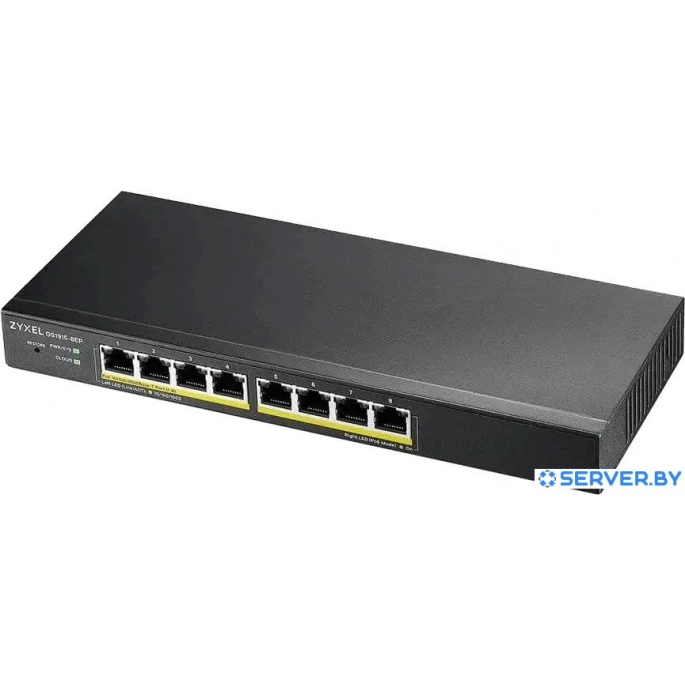 Управляемый коммутатор 2-го уровня Zyxel GS1915-8EP-EU0101F. Фото1