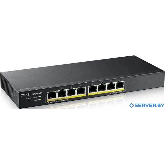 Управляемый коммутатор 2-го уровня Zyxel GS1915-8EP-EU0101F. Фото2